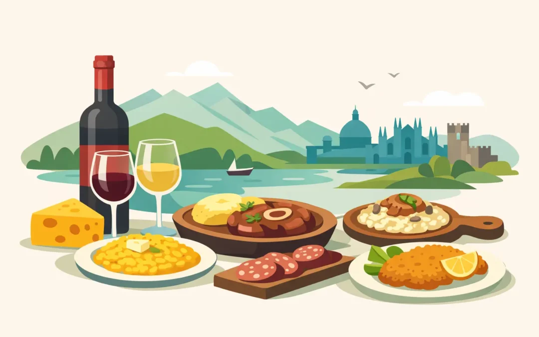 Come abbinare vini ai piatti lombardi